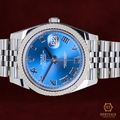Rolex Datejust 41 ‘Azzurro Blue Dial’ - Reference 126334 (2025)