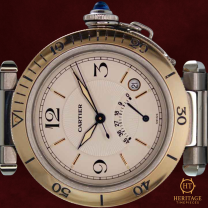 Cartier Pasha Power Reserve ‘Steel & Gold – Silver Dial’ – Reference 1033 (1995)