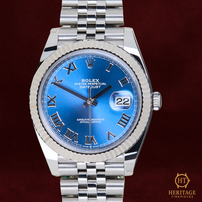 Rolex Datejust 41 ‘Azzurro Blue Dial’ - Reference 126334 (2025)