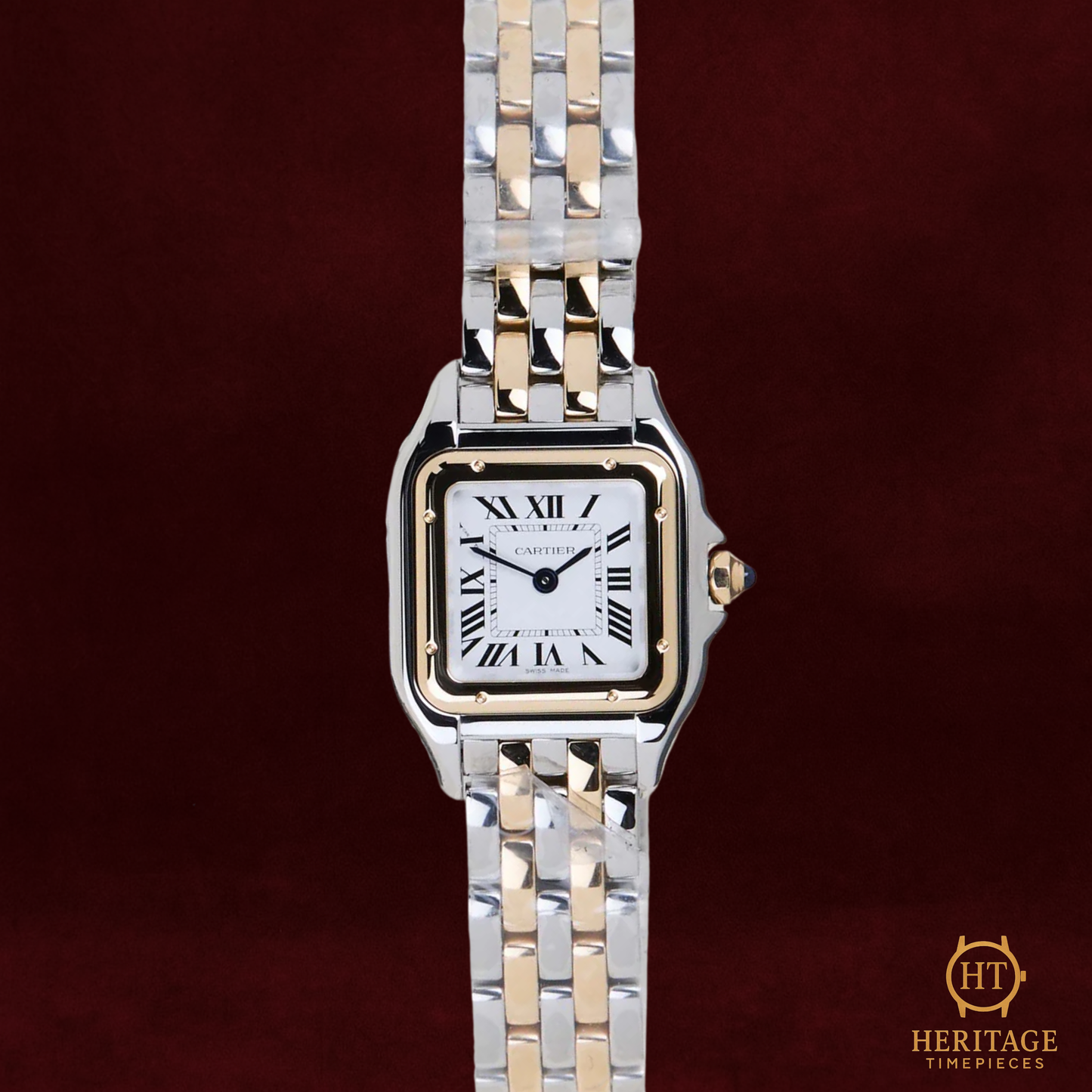 Cartier Panthère de Cartier Small ‘Steel & Yellow Gold’ – Reference W2PN0018 (2025)