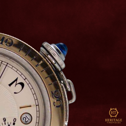 Cartier Pasha Power Reserve ‘Steel & Gold – Silver Dial’ – Reference 1033 (1995)