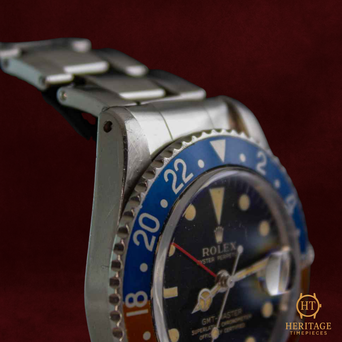 Rolex GMT-Master ‘Pepsi Bezel – Gilt Dial’ – Reference 1675 (1965)