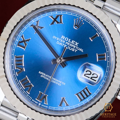 Rolex Datejust 41 ‘Azzurro Blue Dial’ - Reference 126334 (2025)