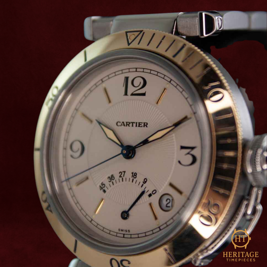 Cartier Pasha Power Reserve ‘Steel & Gold – Silver Dial’ – Reference 1033 (1995)