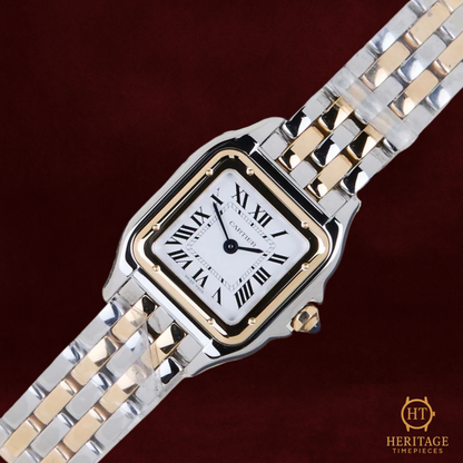 Cartier Panthère de Cartier Small ‘Steel & Yellow Gold’ – Reference W2PN0018 (2025)