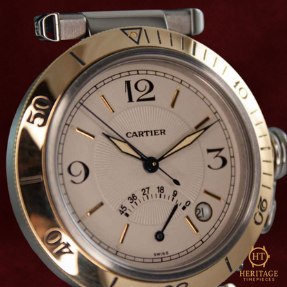 Cartier Pasha Power Reserve ‘Steel & Gold – Silver Dial’ – Reference 1033 (1995)