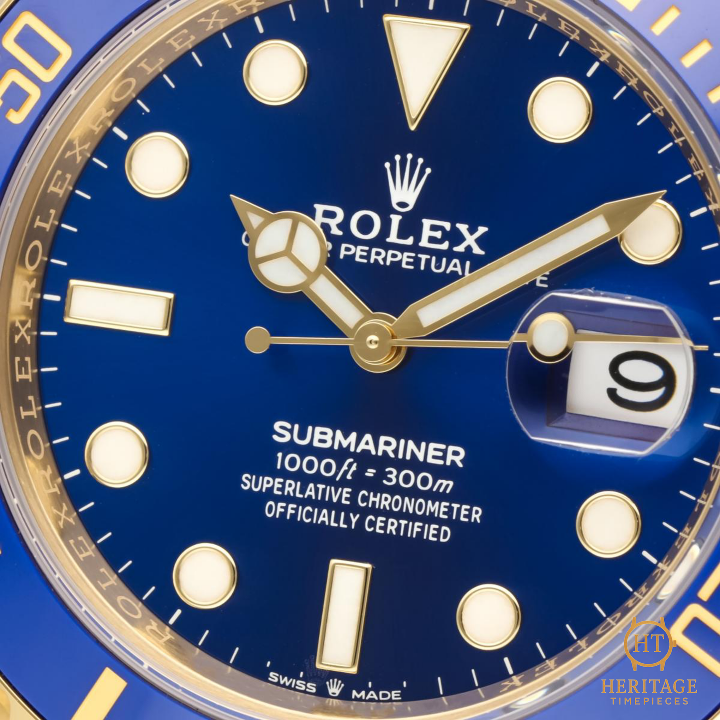 Rolex Submariner Date ‘Blue Dial & Bezel – Yellow Gold’ – Reference 126618LB (2020)