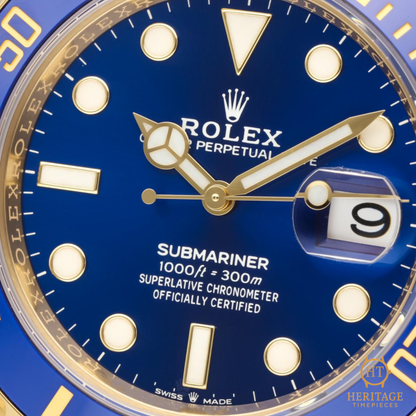 Rolex Submariner Date ‘Blue Dial & Bezel – Yellow Gold’ – Reference 126618LB (2020)