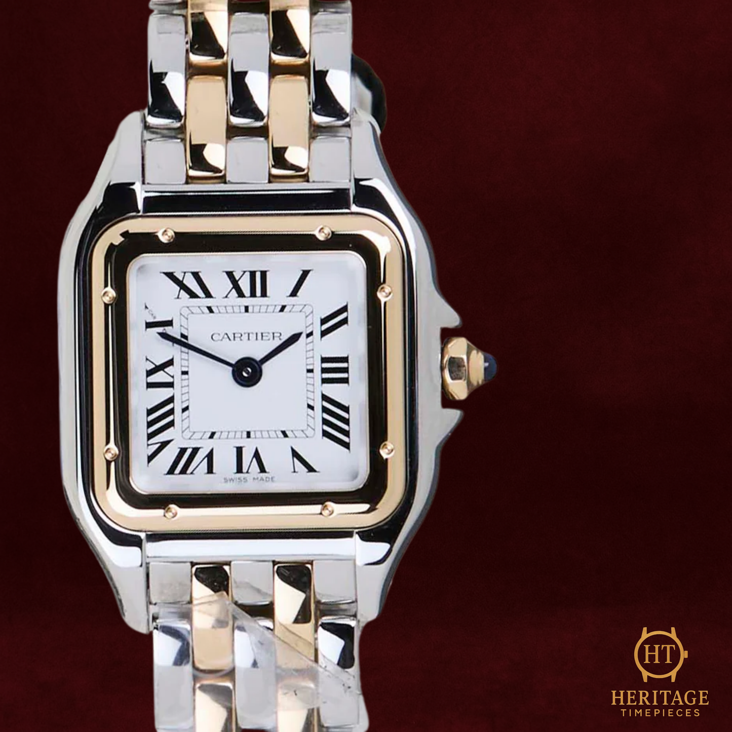 Cartier Panthère de Cartier Small ‘Steel & Yellow Gold’ – Reference W2PN0018 (2025)