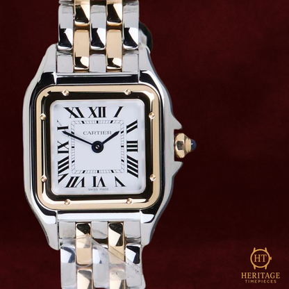 Cartier Panthère de Cartier Small ‘Steel & Yellow Gold’ – Reference W2PN0018 (2025)