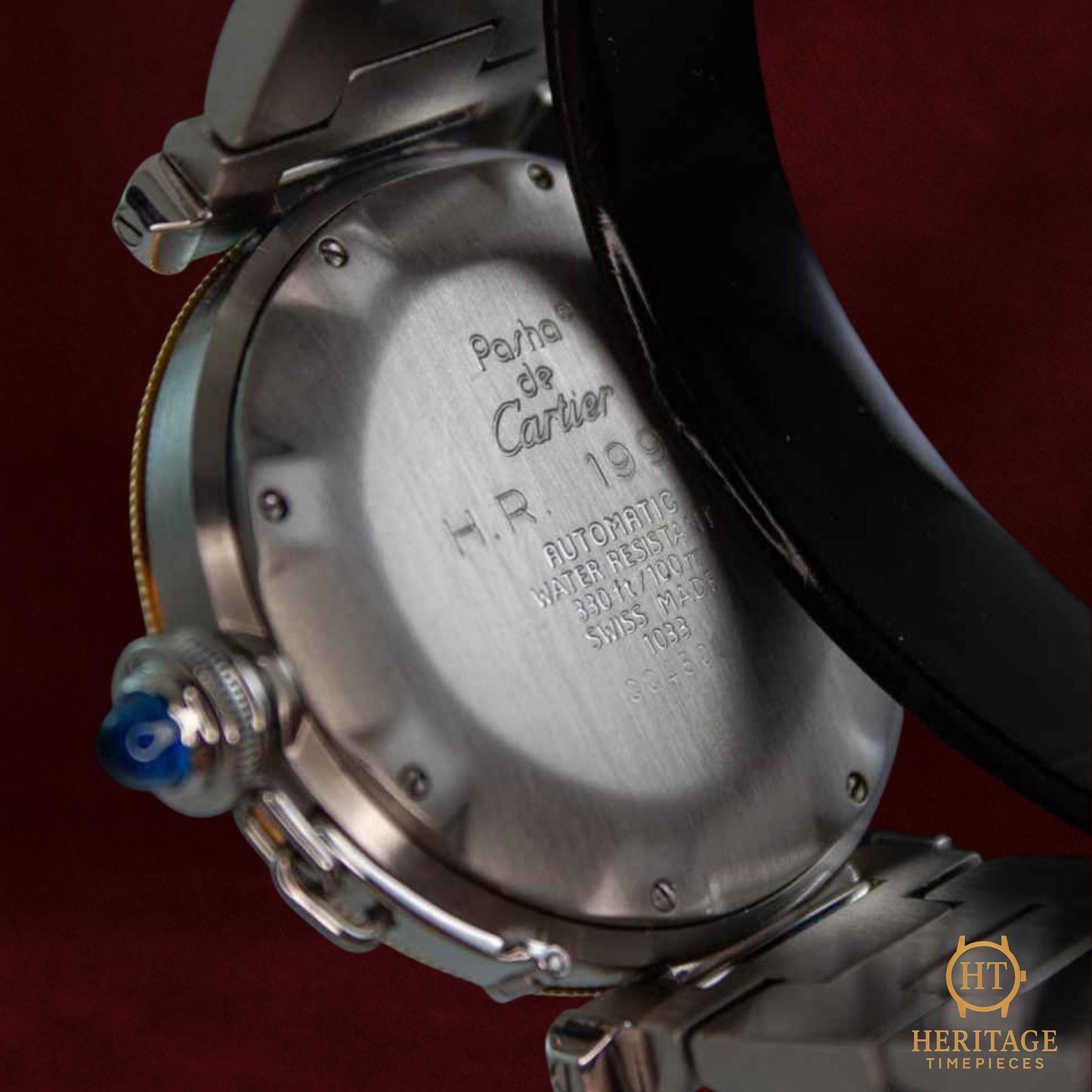 Cartier Pasha Power Reserve ‘Steel & Gold – Silver Dial’ – Reference 1033 (1995)