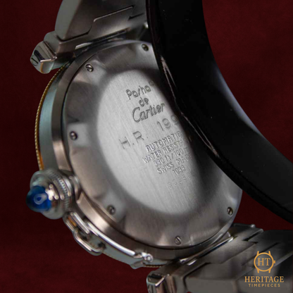 Cartier Pasha Power Reserve ‘Steel & Gold – Silver Dial’ – Reference 1033 (1995)