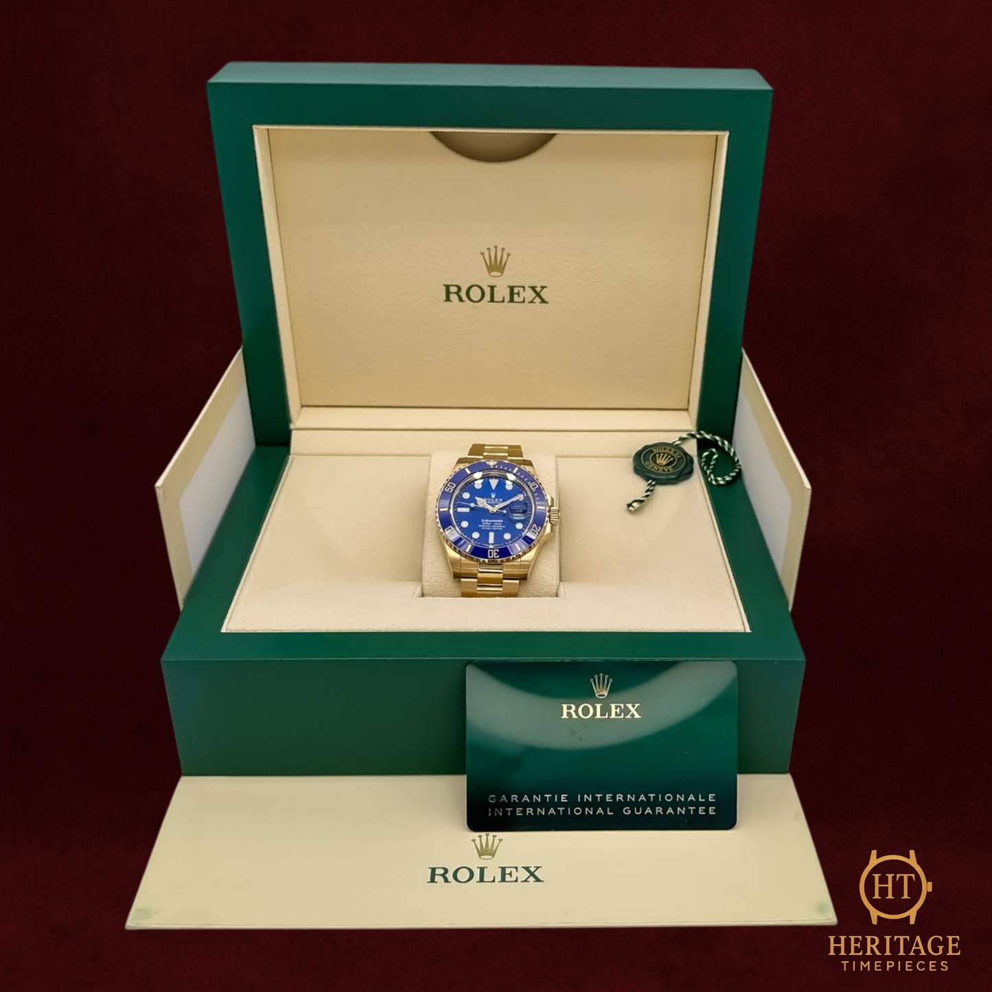 Rolex Submariner Date ‘Blue Dial & Bezel – Yellow Gold’ – Reference 126618LB (2020)