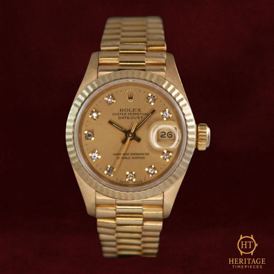 Rolex Lady-Datejust ‘Yellow Gold – Champagne Dial’ – Reference 69178 (1991)