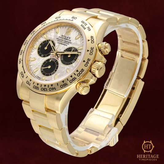 Rolex Daytona ’Yellow Gold Meteorite Dial Chronograph’ – Reference 116508 (2022)