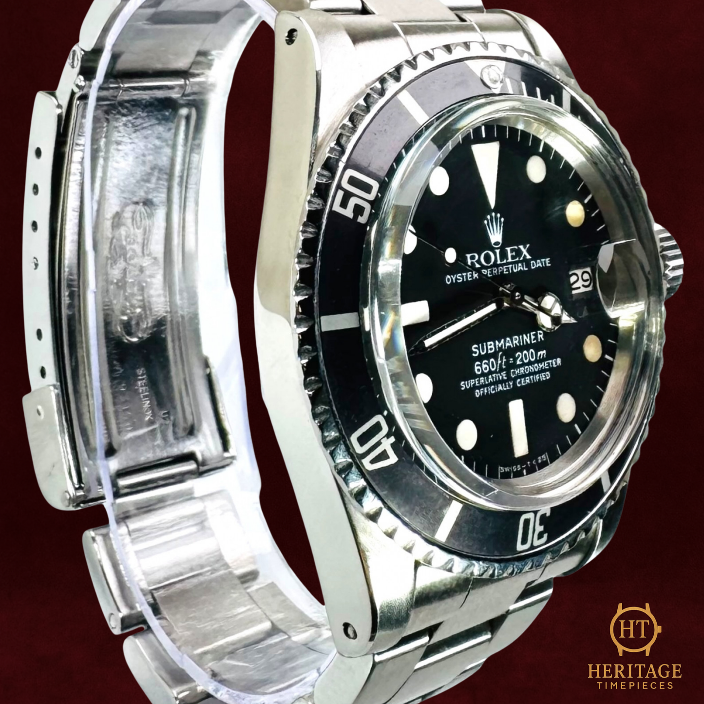 Vintage Rolex Submariner Matte Dial – Reference 1680 (1977)