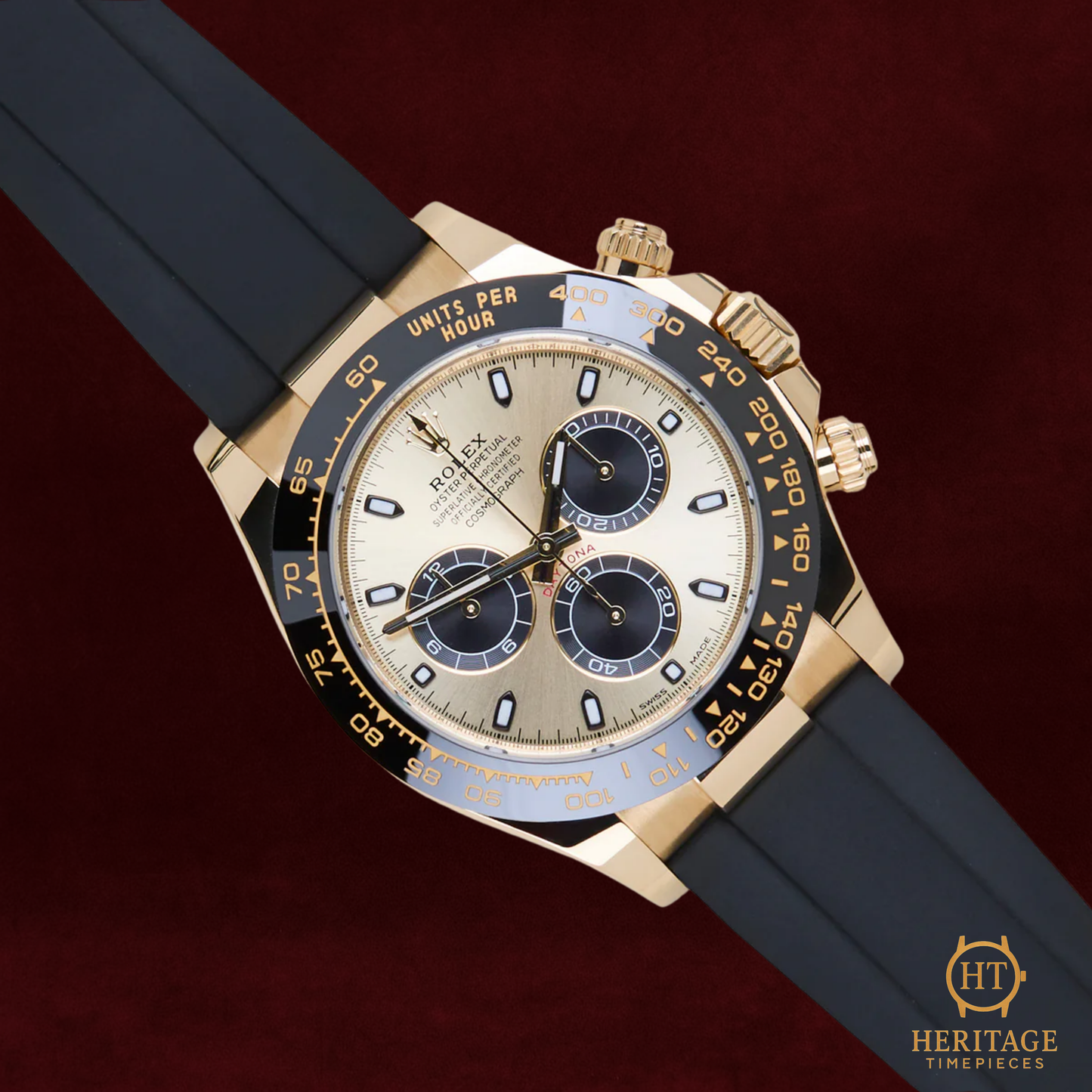 Rolex Daytona ‘Pikachu Dial – Oysterflex’ – Reference 116518LN (2021)