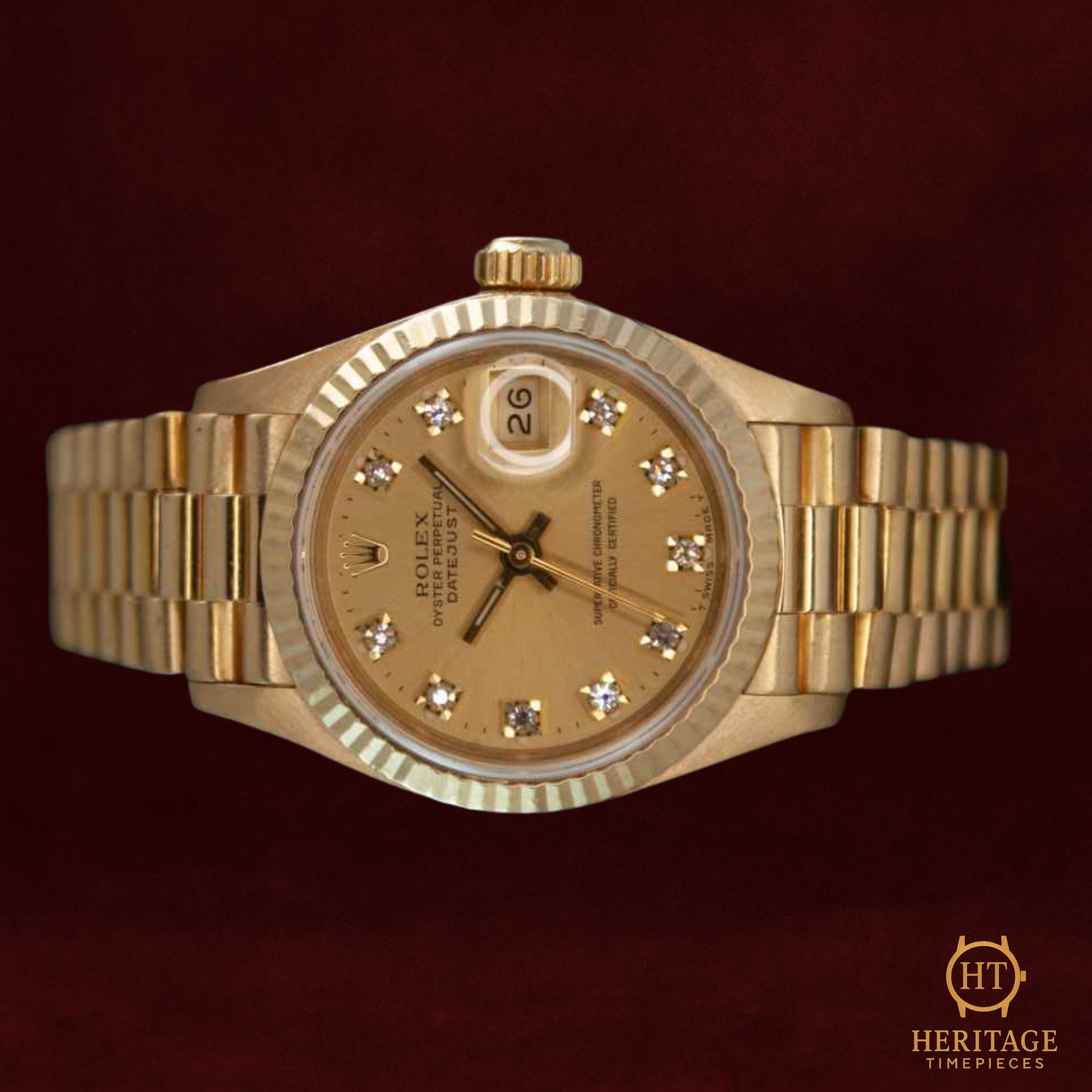 Rolex Lady-Datejust ‘Yellow Gold – Champagne Dial’ – Reference 69178 (1991)