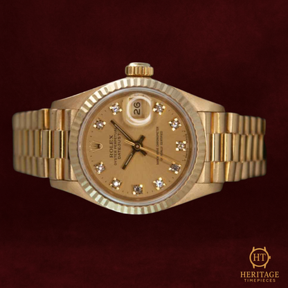 Rolex Lady-Datejust ‘Yellow Gold – Champagne Dial’ – Reference 69178 (1991)