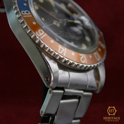 Rolex GMT-Master ‘Pepsi Bezel – Gilt Dial’ – Reference 1675 (1965)