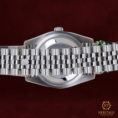 Rolex Datejust 36 'Black Sunburst Roman Dial – Jubilee' – Reference 116234 (2010)