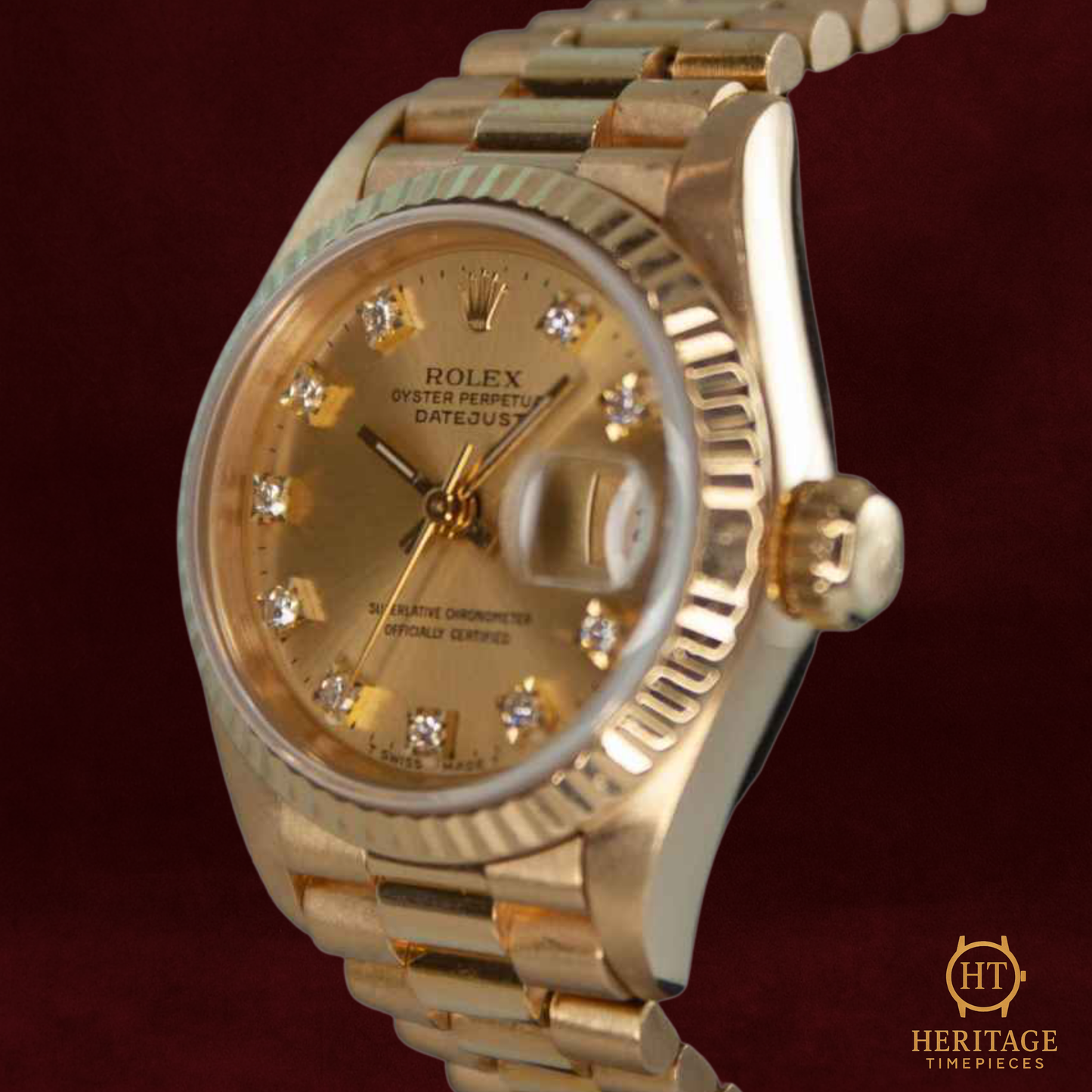 Rolex Lady-Datejust ‘Yellow Gold – Champagne Dial’ – Reference 69178 (1991)