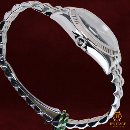 Rolex Datejust 36 'Black Sunburst Roman Dial – Jubilee' – Reference 116234 (2010)