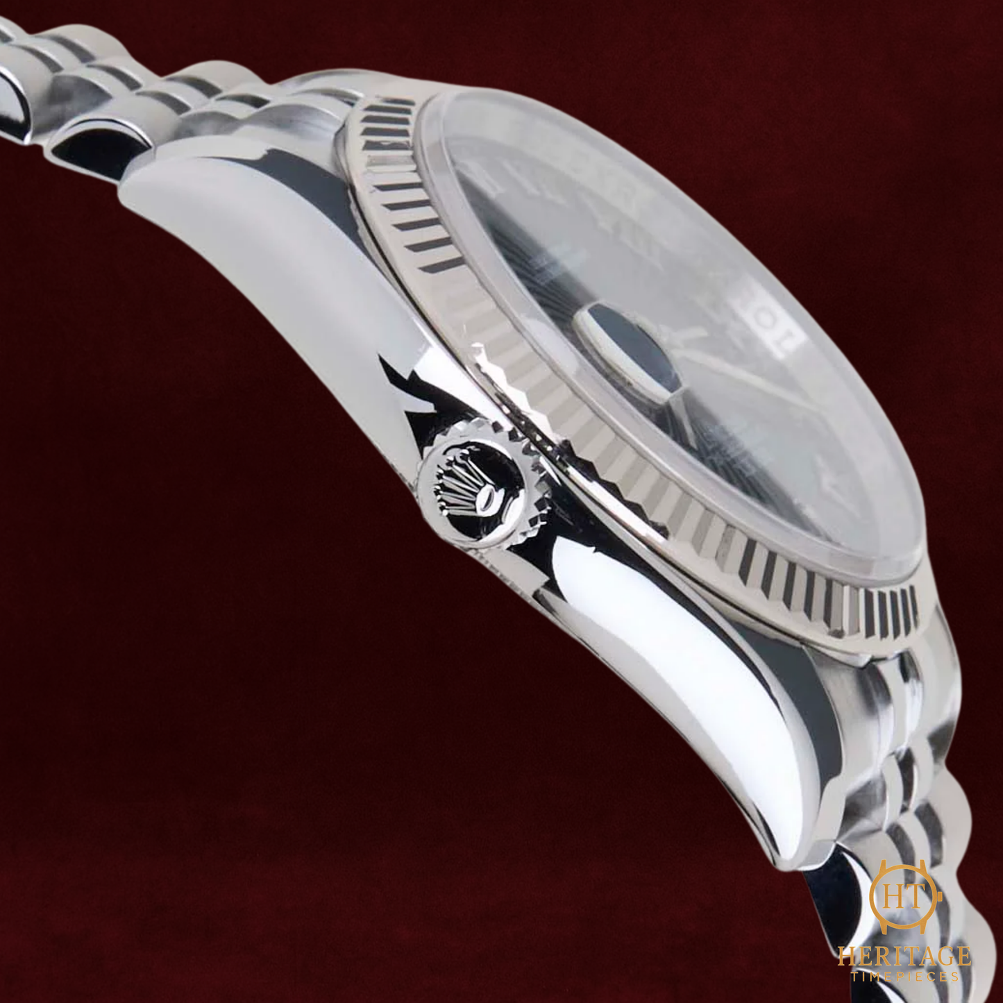 Rolex Datejust 36 'Black Sunburst Roman Dial – Jubilee' – Reference 116234 (2010)