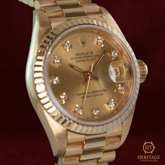 Rolex Lady-Datejust ‘Yellow Gold – Champagne Dial’ – Reference 69178 (1991)