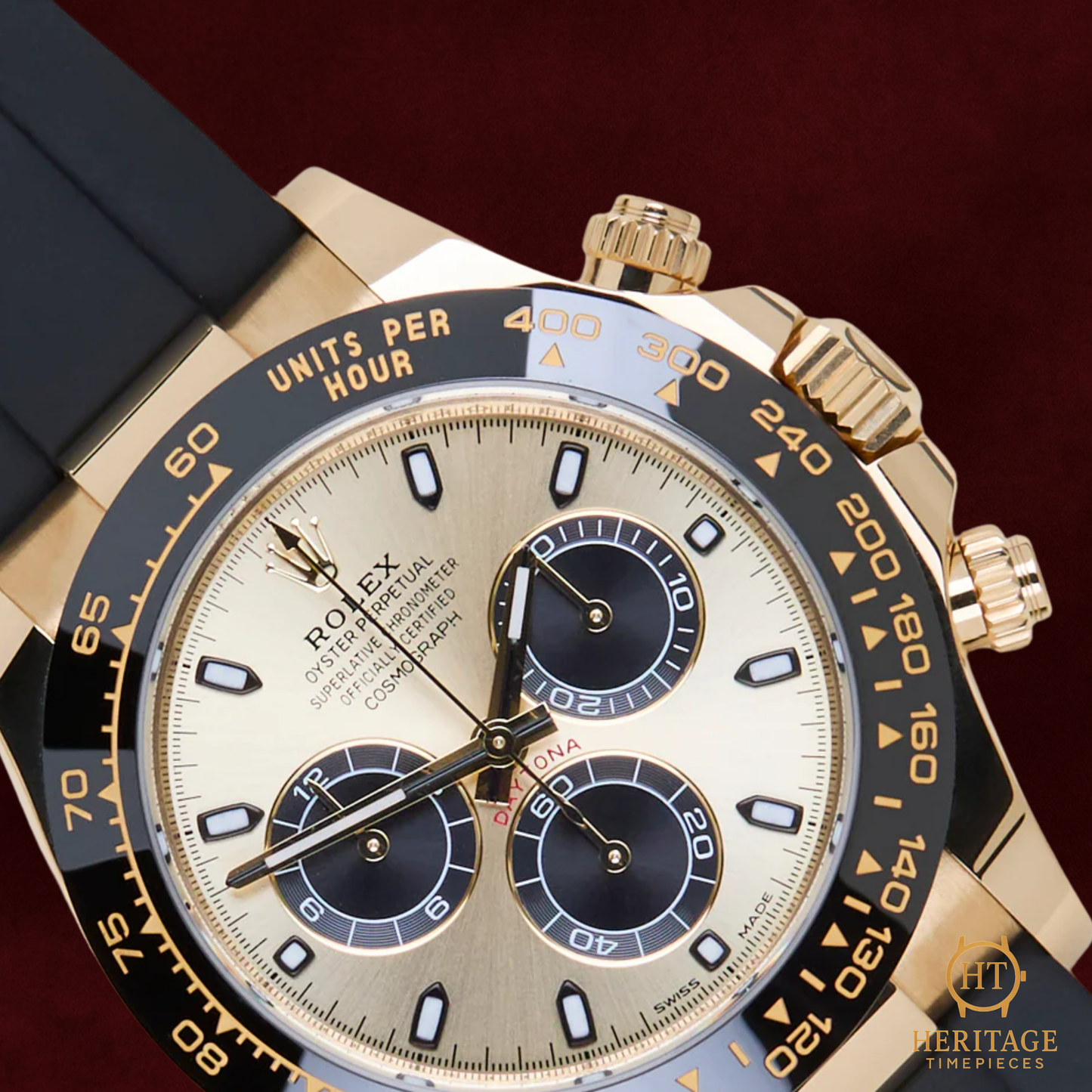 Rolex Daytona ‘Pikachu Dial – Oysterflex’ – Reference 116518LN (2021)