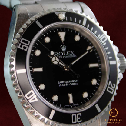 Rolex Submariner ‘No Date – Two-Line Dial’ – Reference 14060M (2001)