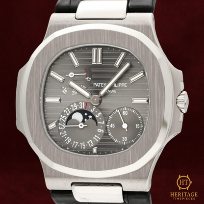 Patek Philippe Nautilus ’White Gold Moonphase’ – Reference 5712G-001
