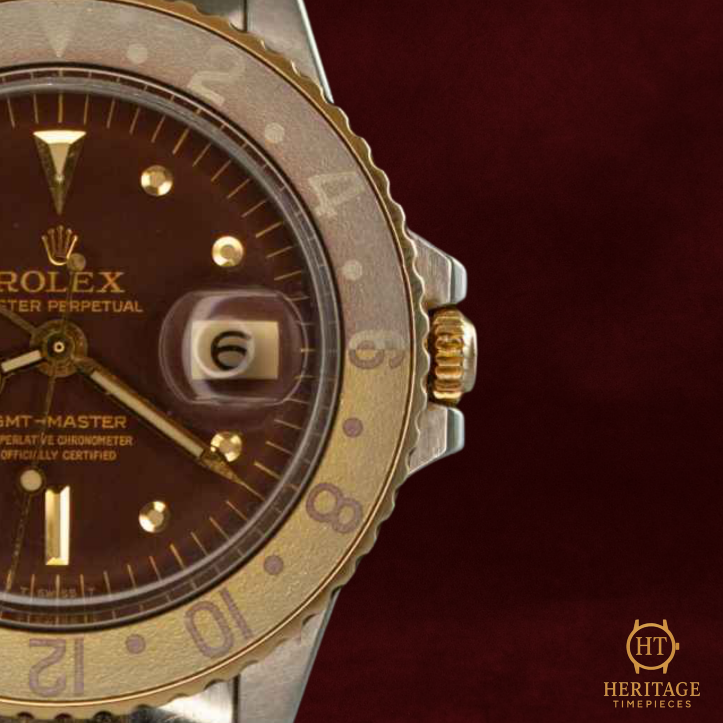 Rolex GMT-Master ‘Root Beer – Steel & Yellow Gold’ – Reference 1675 (1970)