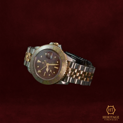 Rolex GMT-Master ‘Root Beer – Steel & Yellow Gold’ – Reference 1675 (1970)