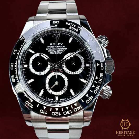 Rolex Black Daytona - Reference 126500 (2024)