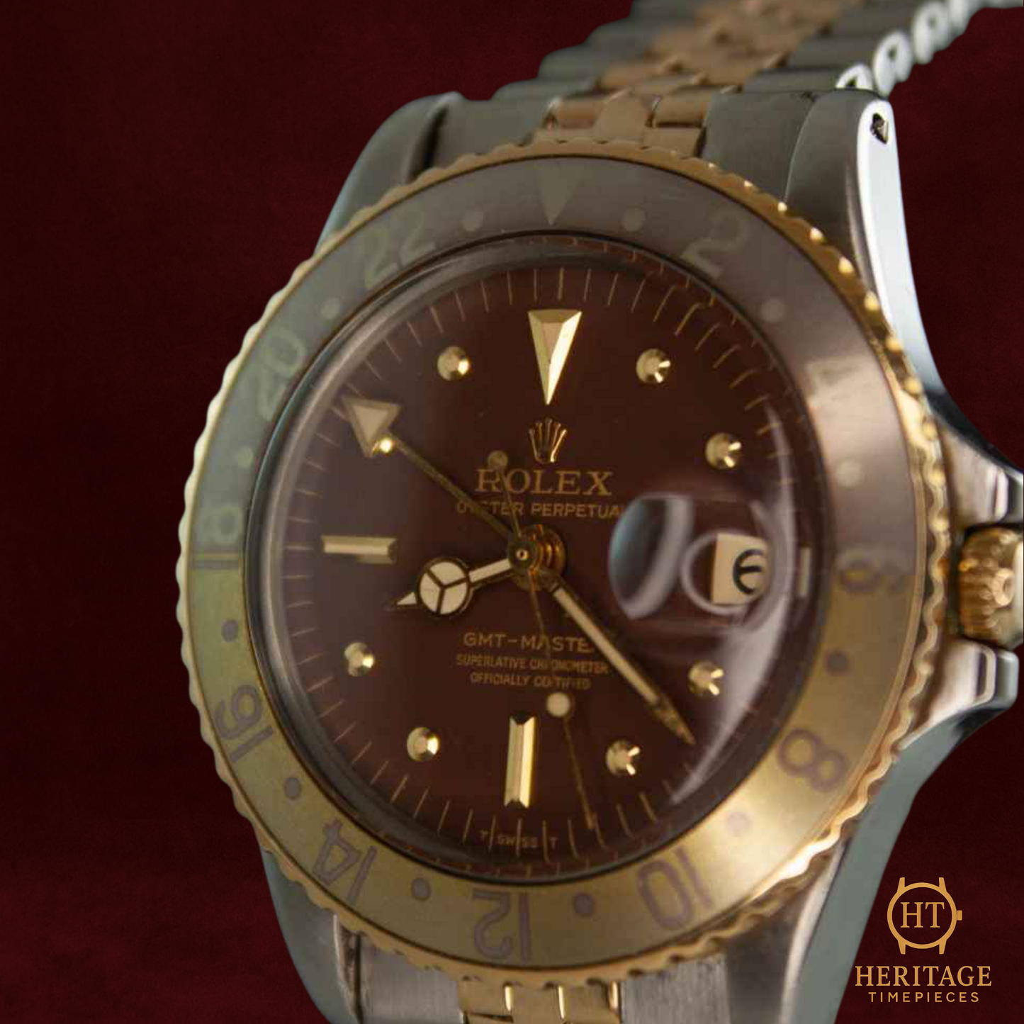 Rolex GMT-Master ‘Root Beer – Steel & Yellow Gold’ – Reference 1675 (1970)