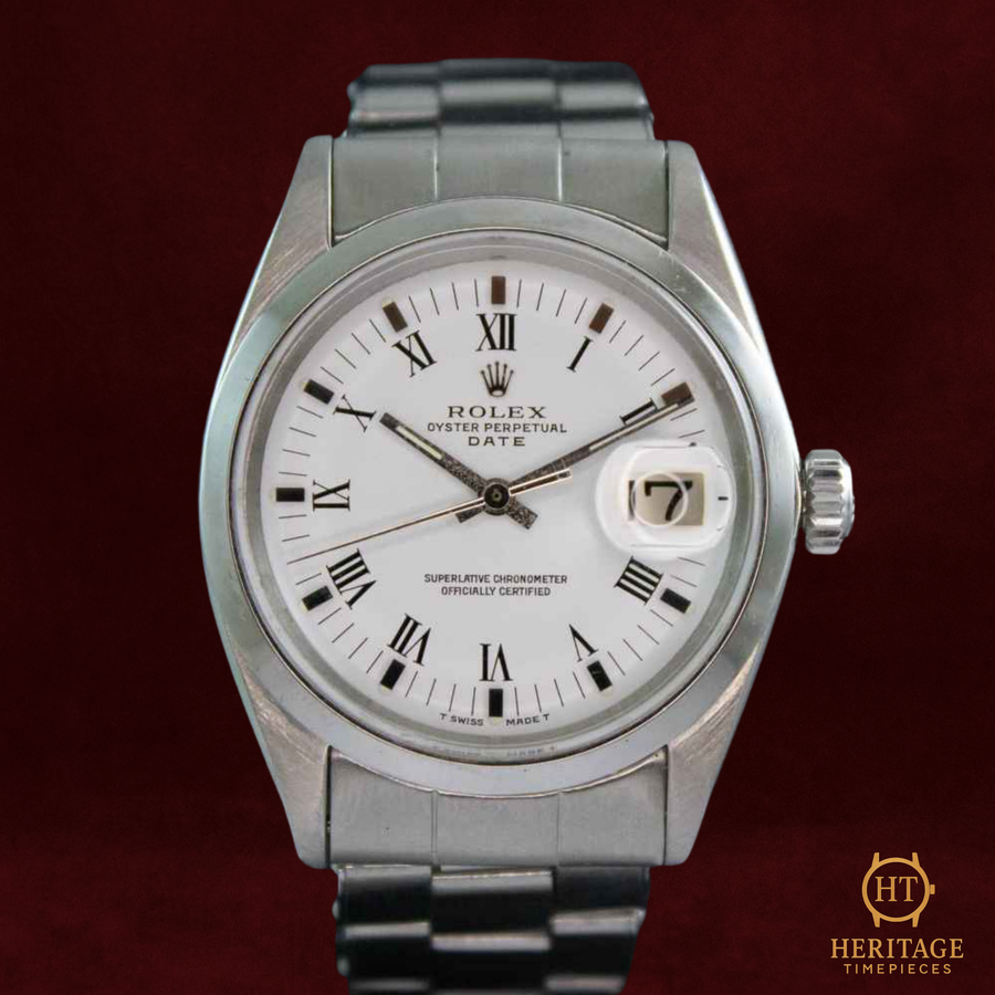 Rolex Date ‘Silver Dial – Stainless Steel’ – Reference 1500 (1967) RE