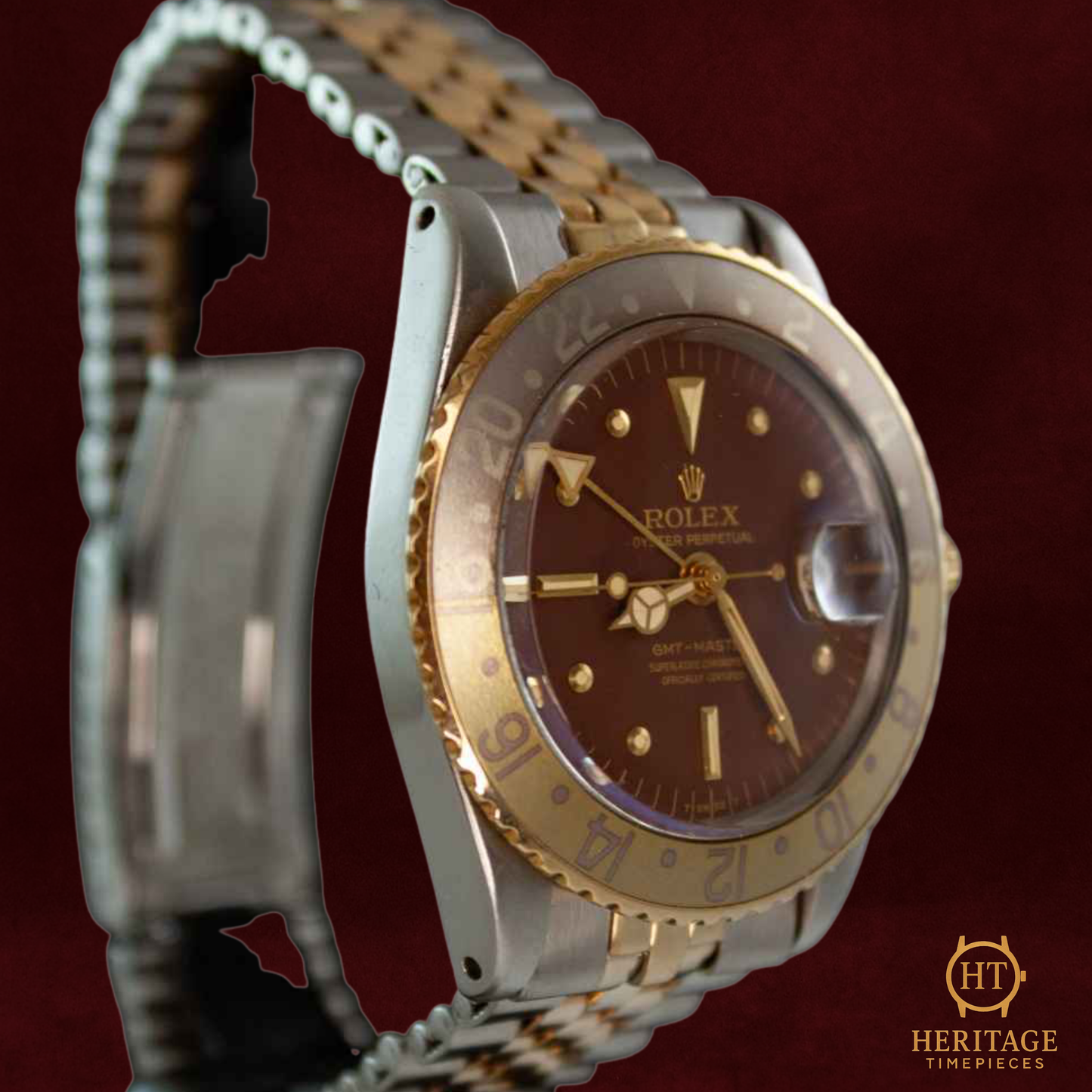 Rolex GMT-Master ‘Root Beer – Steel & Yellow Gold’ – Reference 1675 (1970)