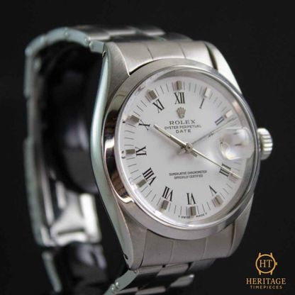 Rolex Date ‘Silver Dial – Stainless Steel’ – Reference 1500 (1967)