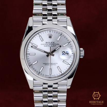 Rolex Datejust 36 'Silver Dial - Jubilee' - Reference 126200 (2022)