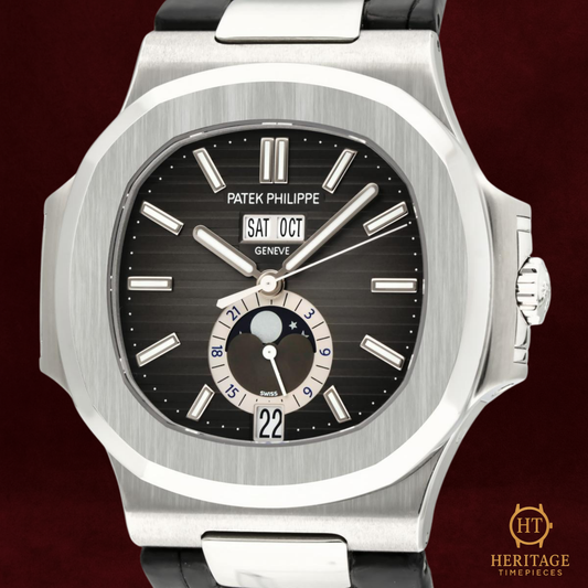 Patek Philippe Nautilus ’Annual Calendar Moonphase’ – Reference 5726A-001