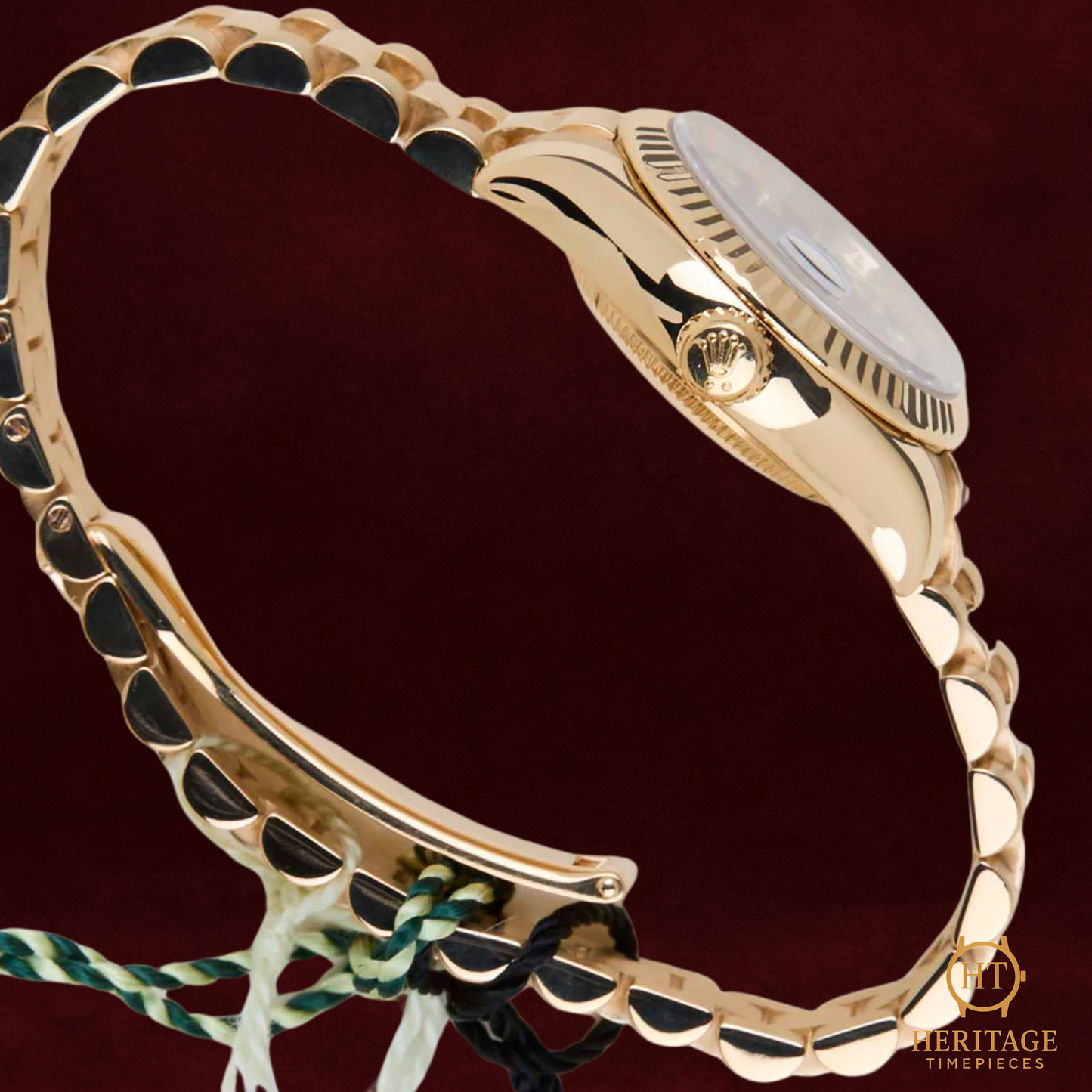 Rolex Datejust 26 ‘Blue Vignette Diamond Dial’ – Reference 179178 (2008)