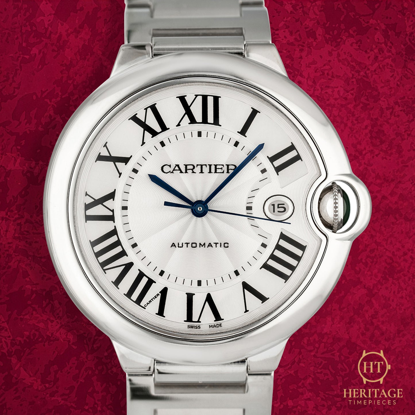 Cartier Ballon Bleu 18k White Gold TA