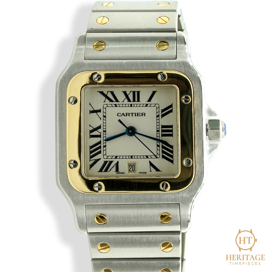 Cartier Santos Galbée (c. 2000) Ref W20011C4 PW