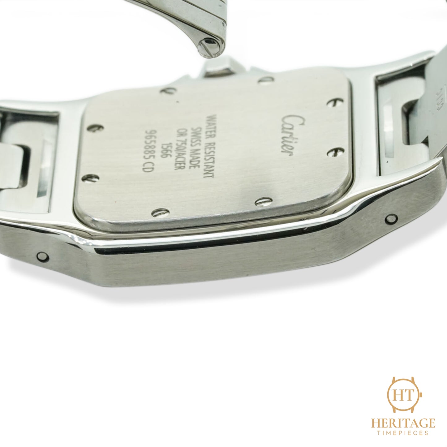 Cartier Santos Galbée (c. 2000) Ref W20011C4 PW