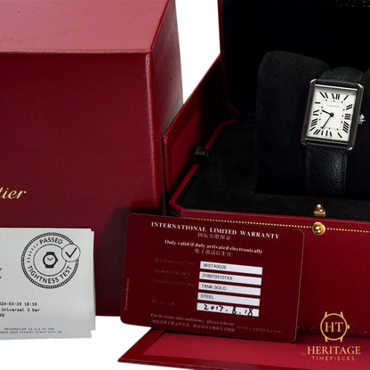 Cartier Tank Solo (2017) Ref WSTA0028 PW