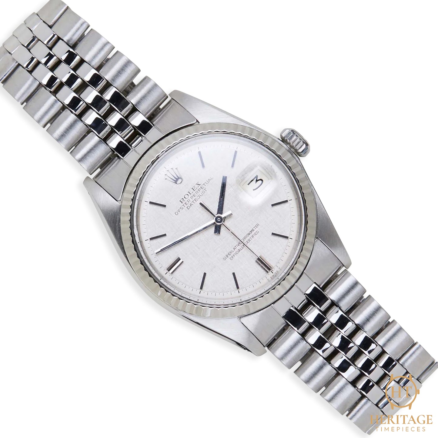 Rolex Datejust 36 ´Silver Linen Dial - No Lume´ ST