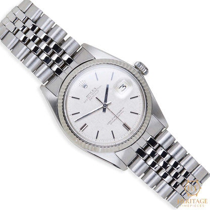 Rolex Datejust 36 ´Silver Linen Dial - No Lume´ ST