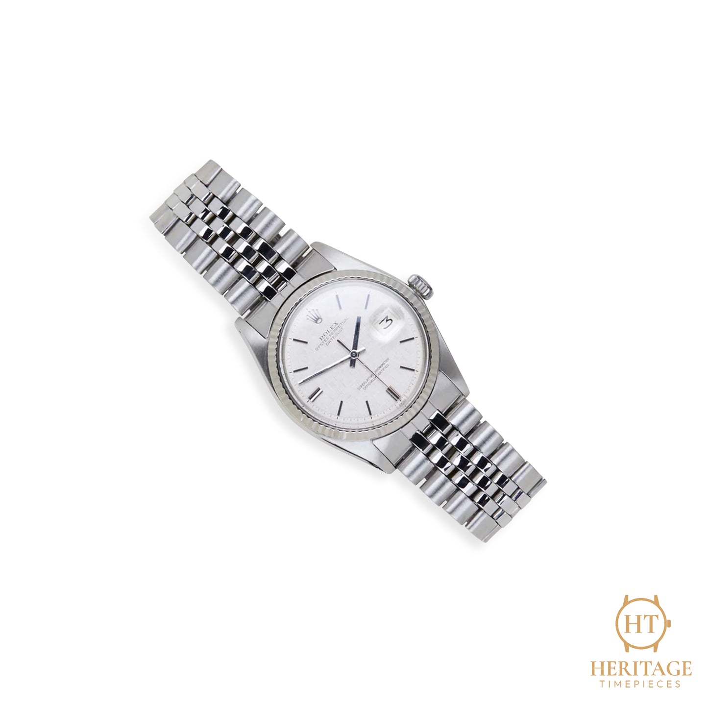 Rolex Datejust 36 ´Silver Linen Dial - No Lume´ ST