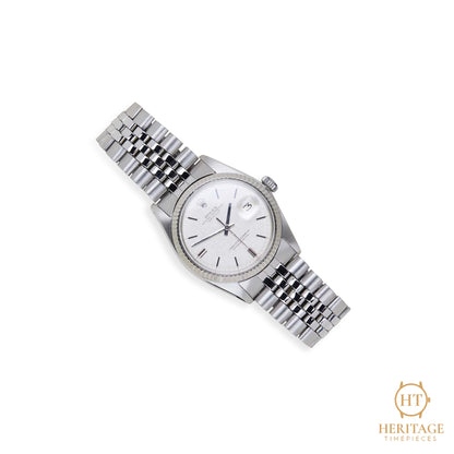 Rolex Datejust 36 ´Silver Linen Dial - No Lume´ ST